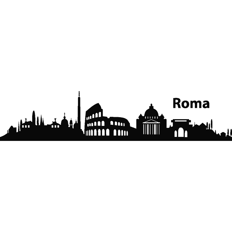 City Skyline Silhouette Clipart