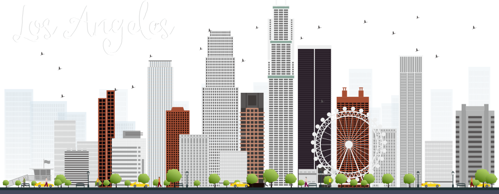 City Skyline Silhouette Clipart