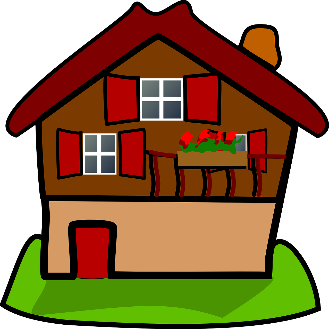 House Cartoon Clipart