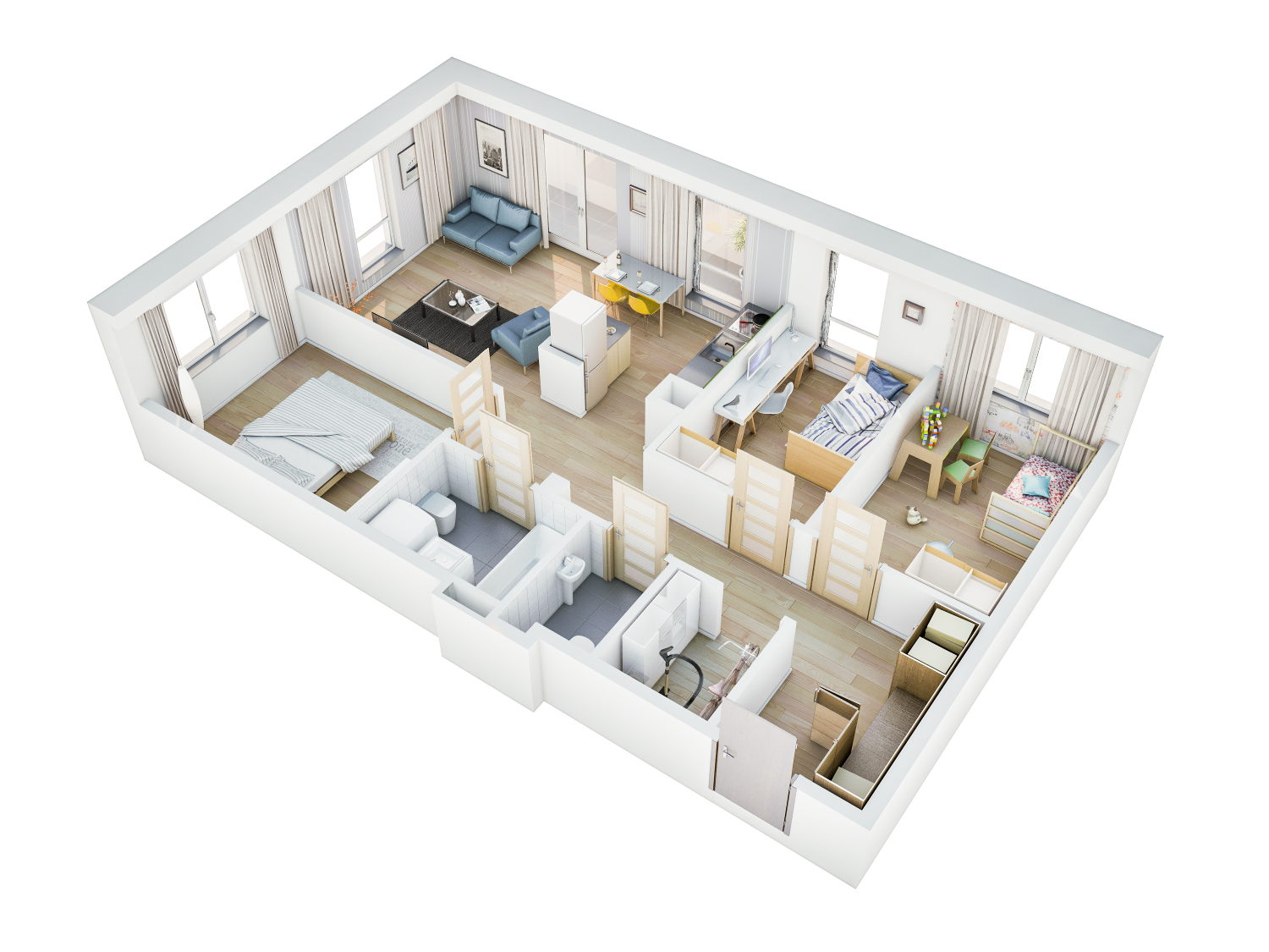 House Cartoon Clipart