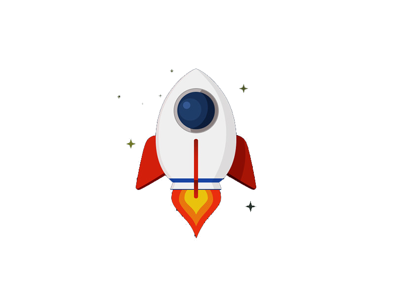 Cartoon Rocket Clipart