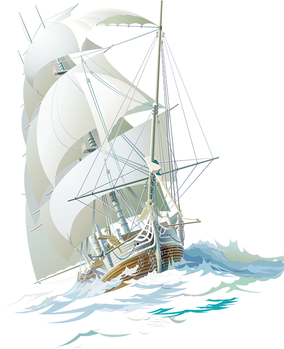 Ship Cartoon Clipart