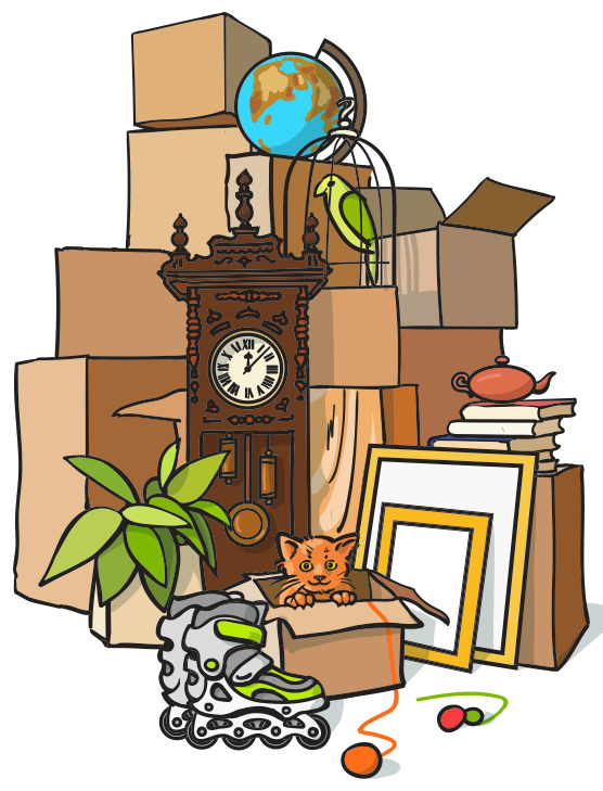 Cardboard Box Clipart