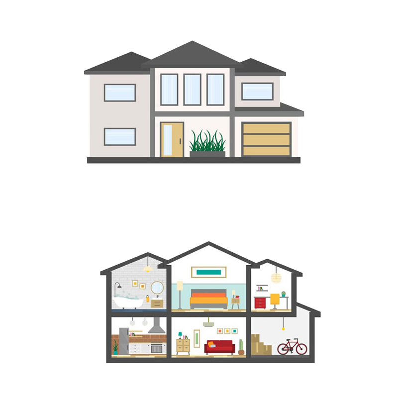 Real Estate Background Clipart