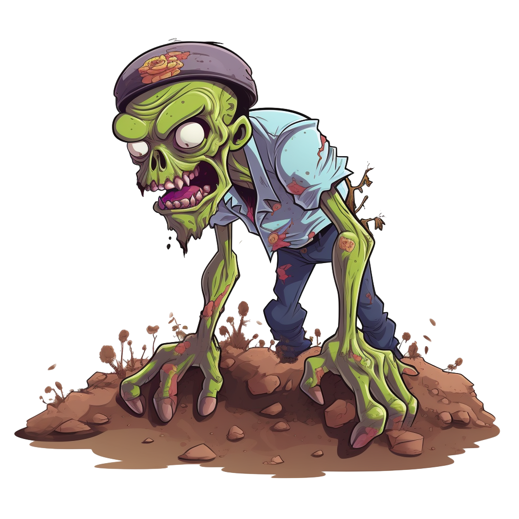 zombie zombie undead decay horror Clipart