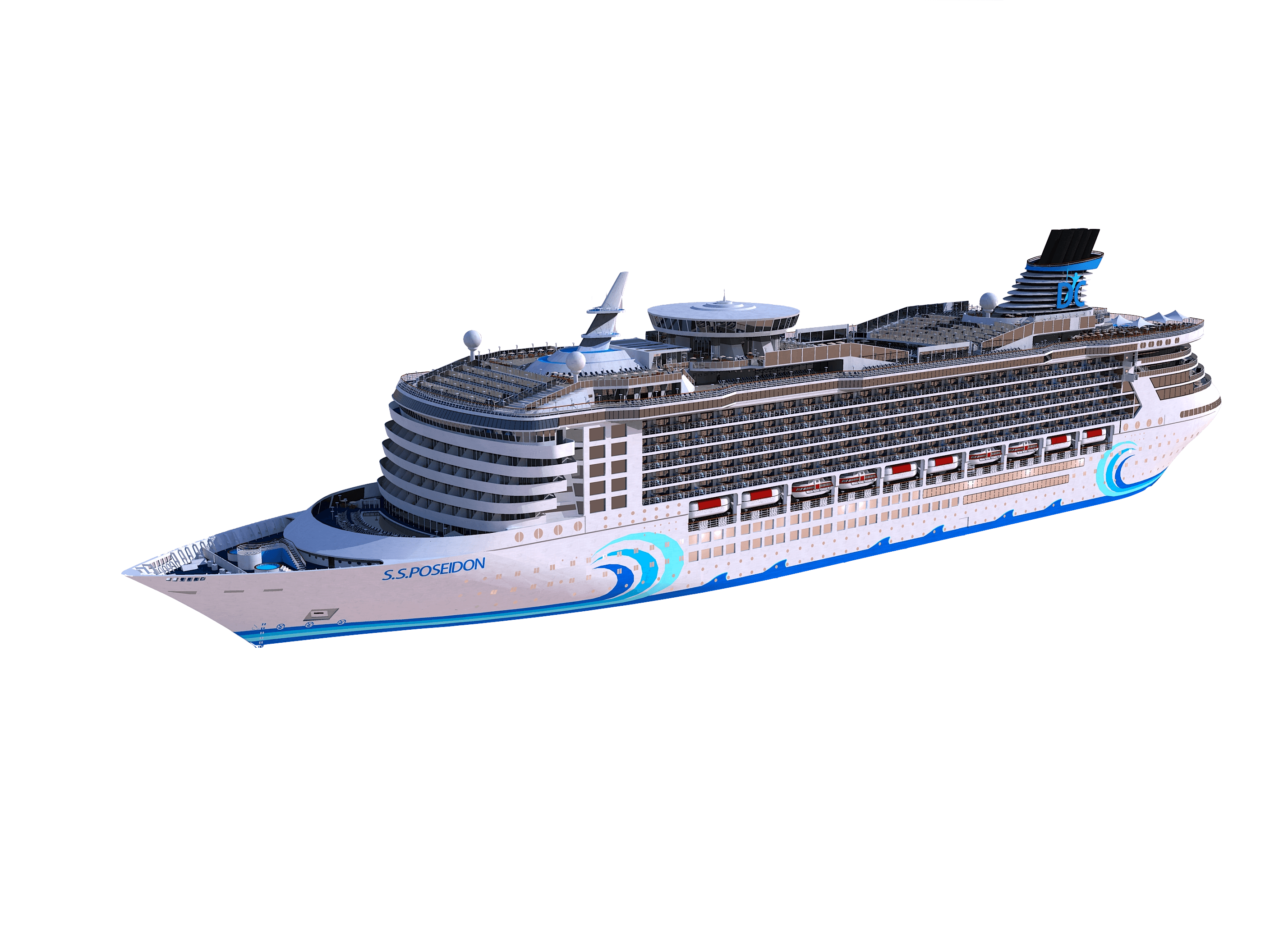 Boat Cartoon Clipart