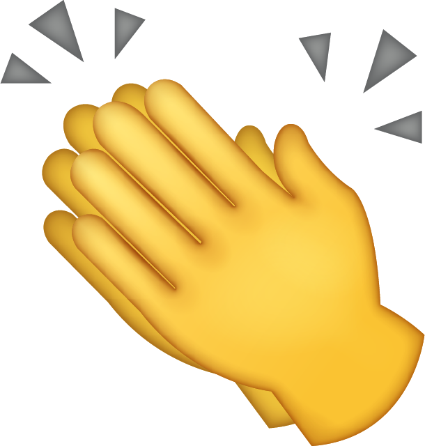 Clapping Emoji Clipart