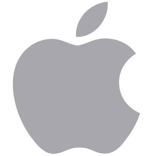 Black Apple Logo Clipart