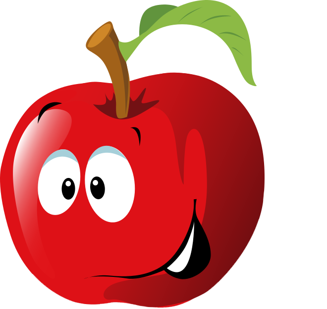 Apple Cartoon Clipart