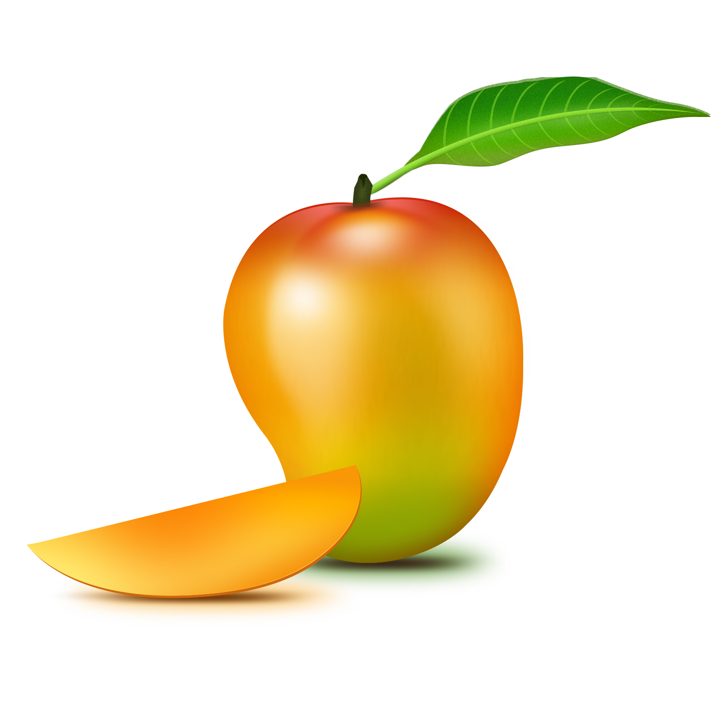 Mango Cartoon Clipart