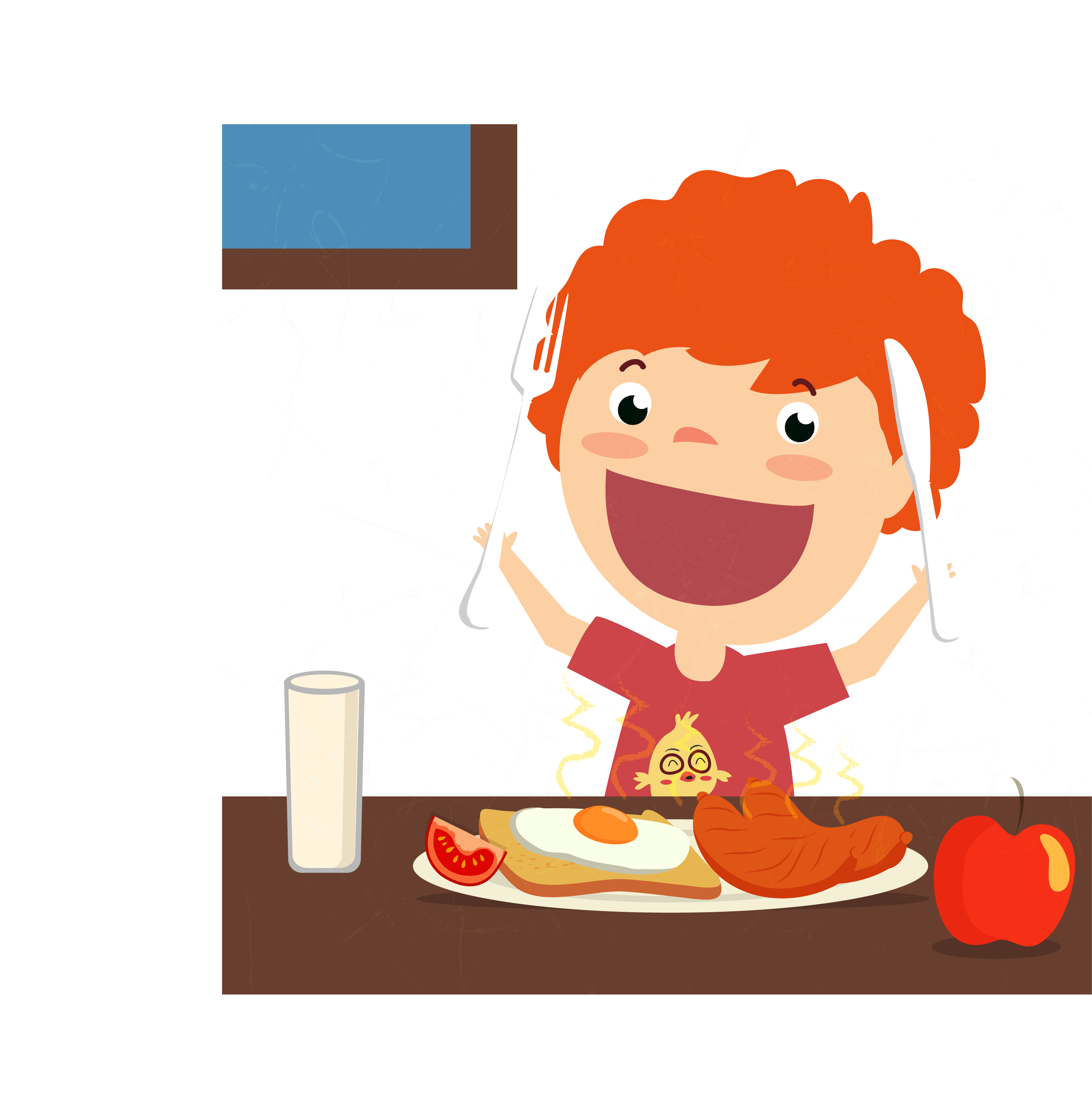 Tomato Cartoon Clipart