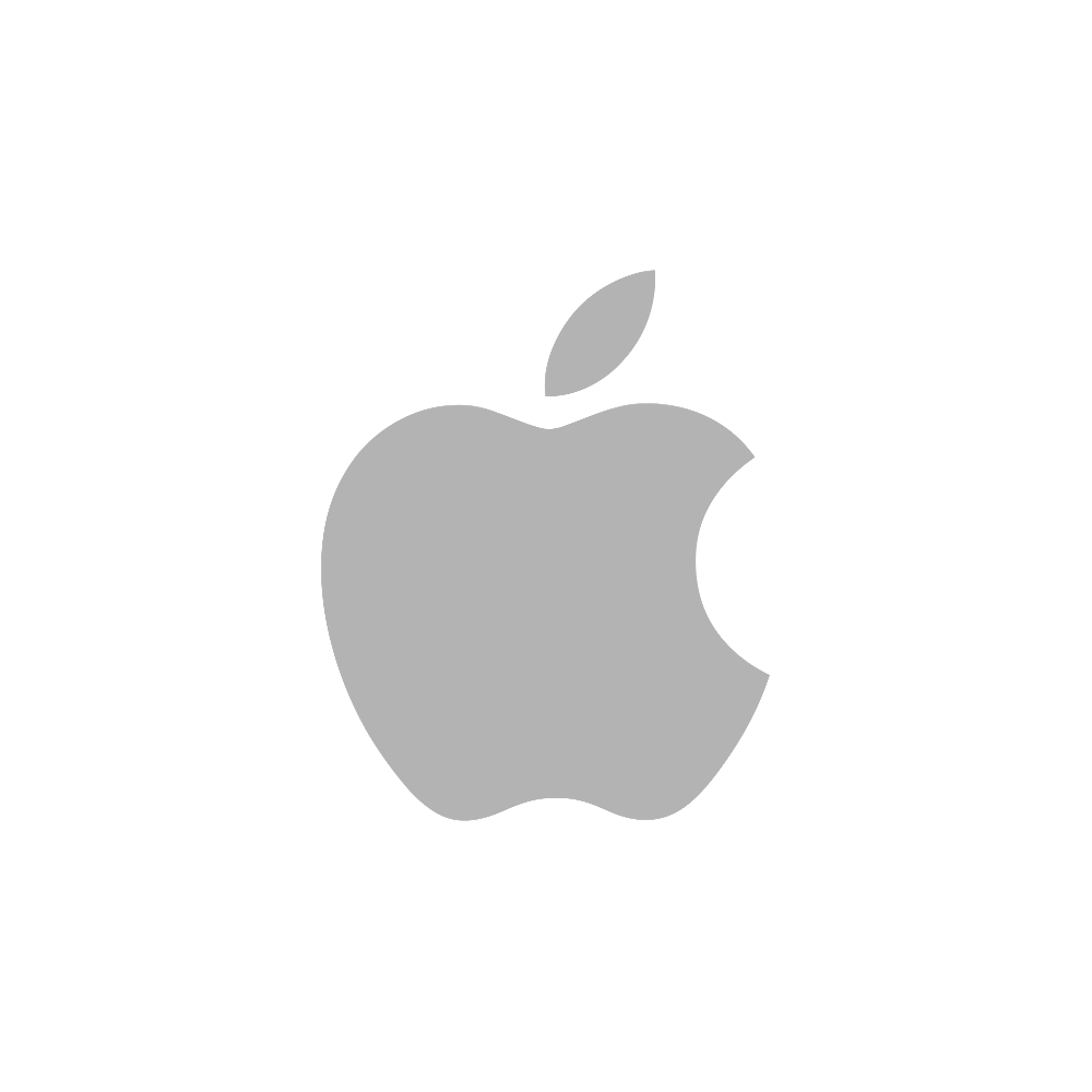 Black Apple Logo Clipart