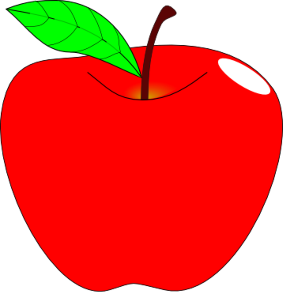 Apple Leaf Clipart