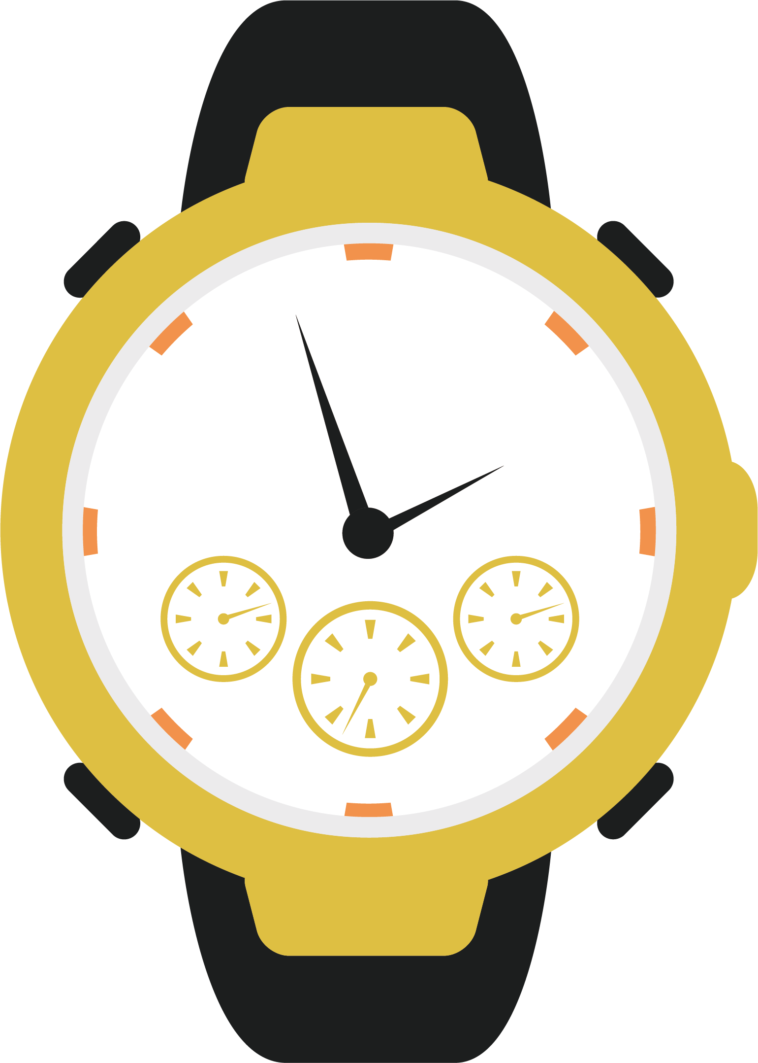 Watch Cartoon Clipart
