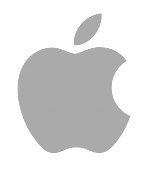 Black Apple Logo Clipart