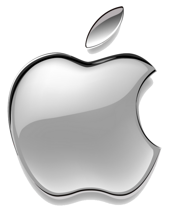 Black Apple Logo Clipart