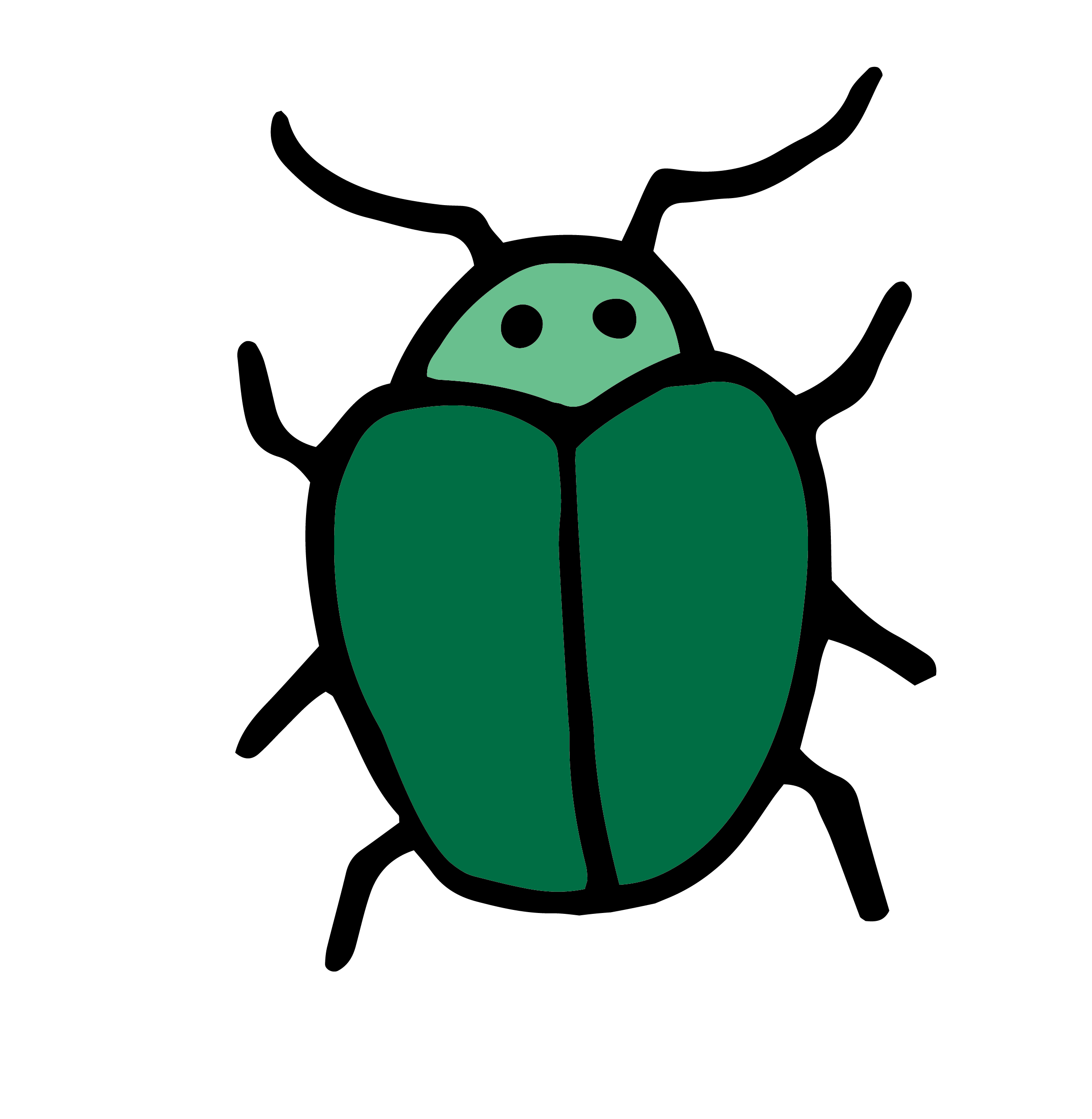 Green Background Clipart