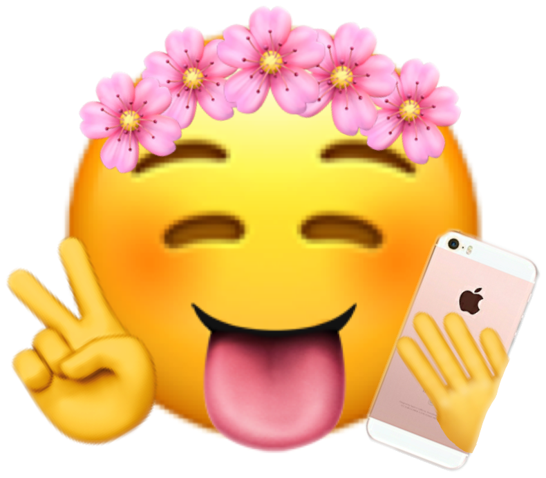 Iphone Flower Emoji Clipart