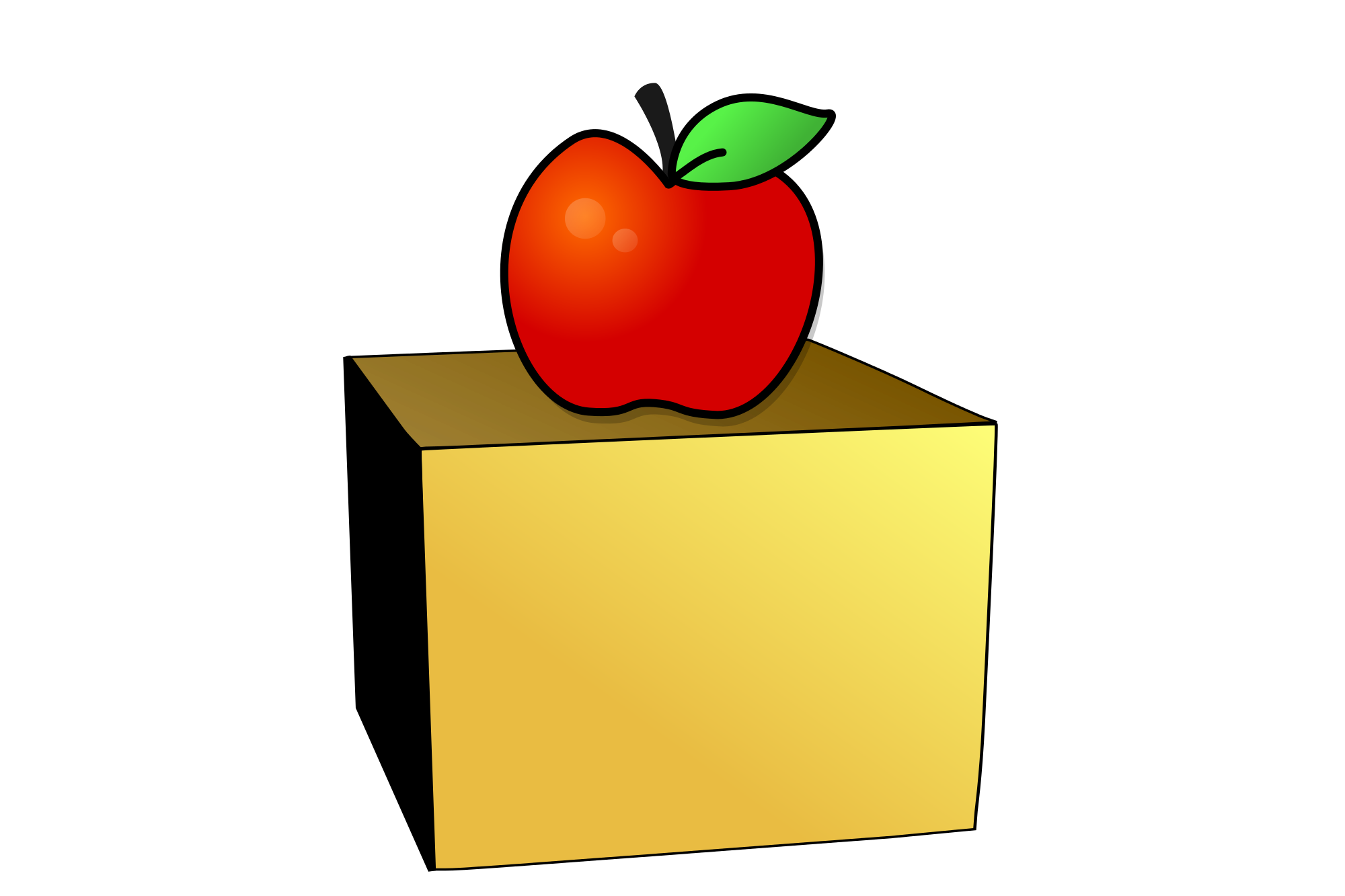 Apple Cartoon Clipart