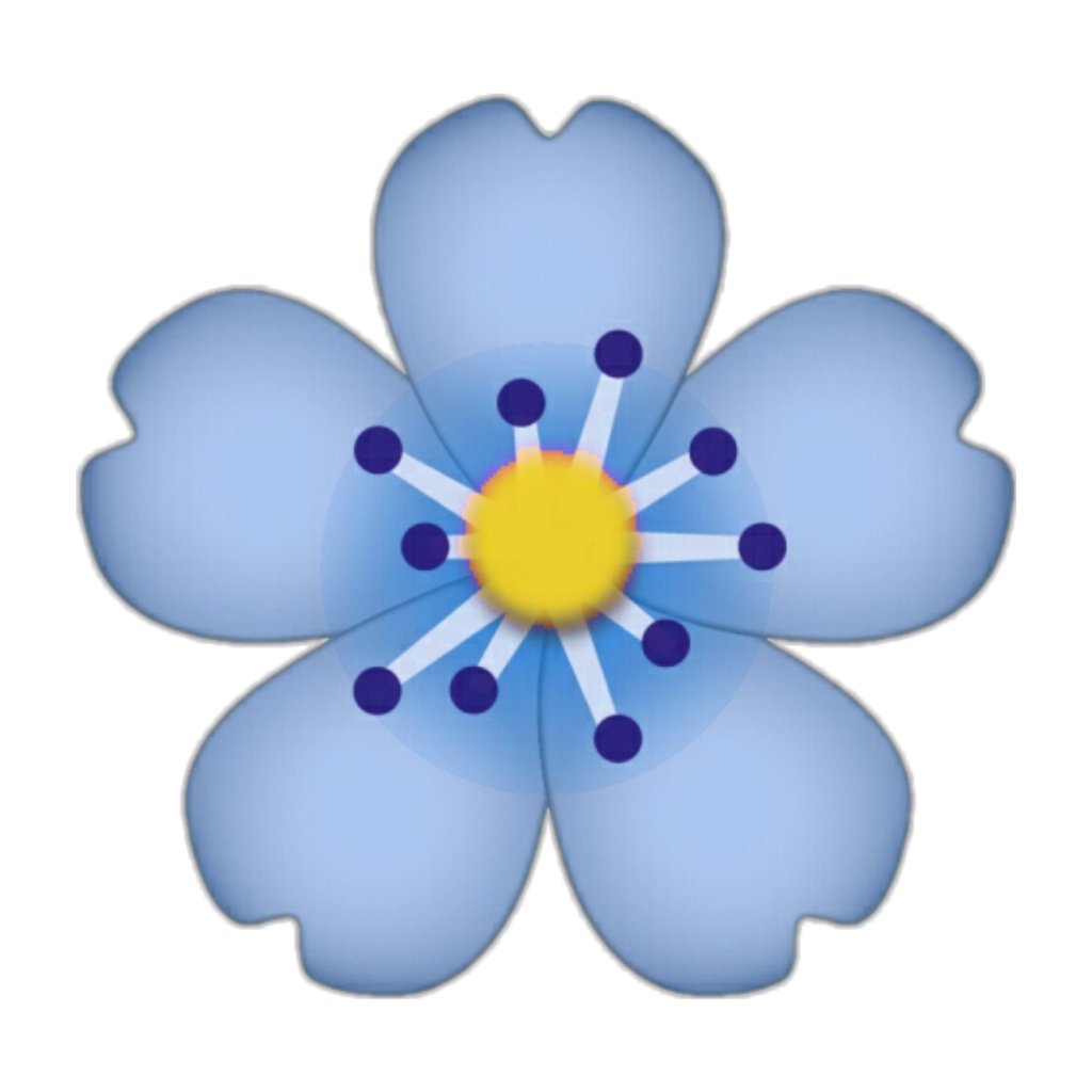 Iphone Flower Emoji Clipart