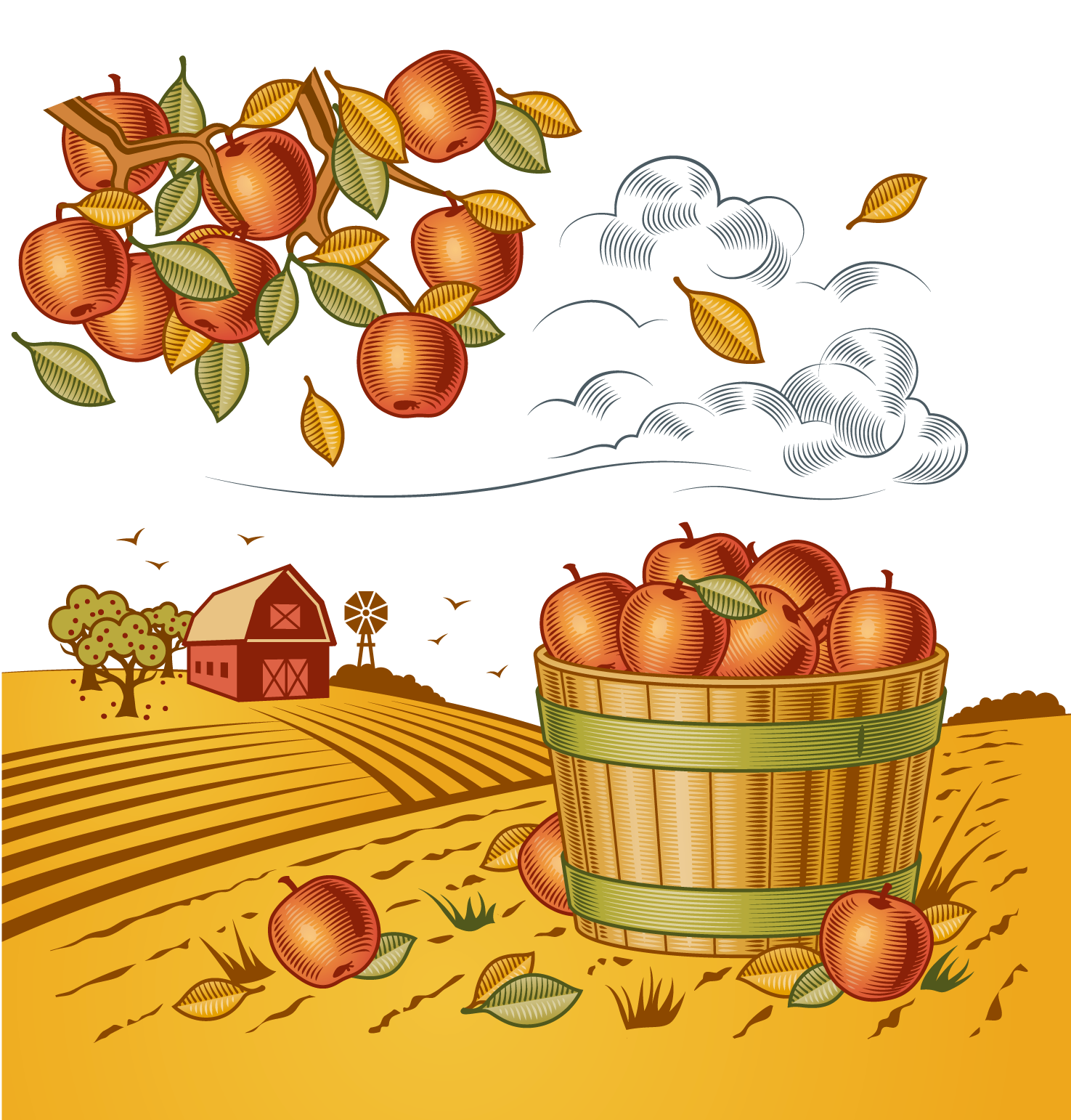 Autumn Harvest Clipart