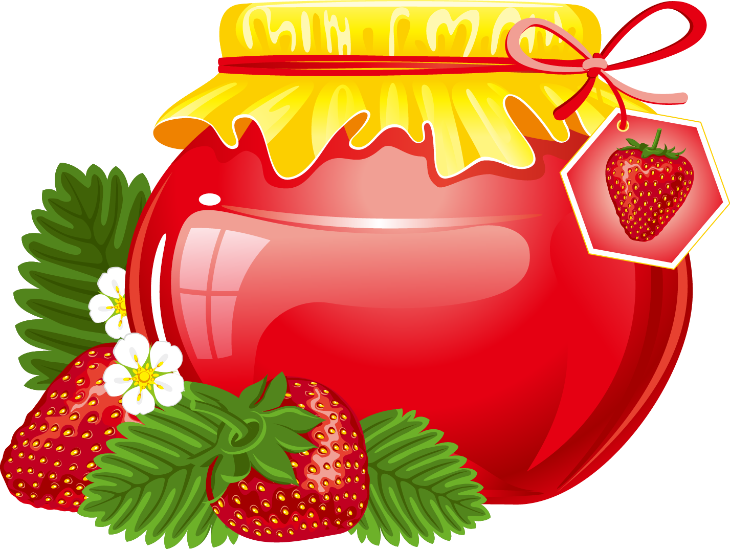 Strawberry Cartoon Clipart