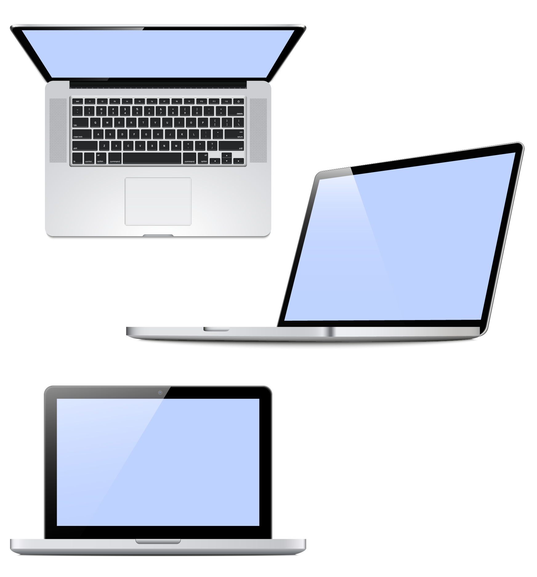 Laptop Background Clipart