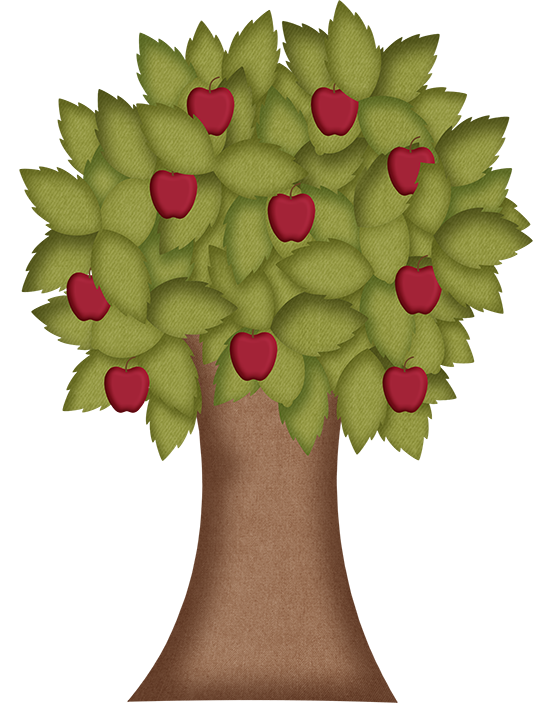 Apple Tree Drawing Clipart