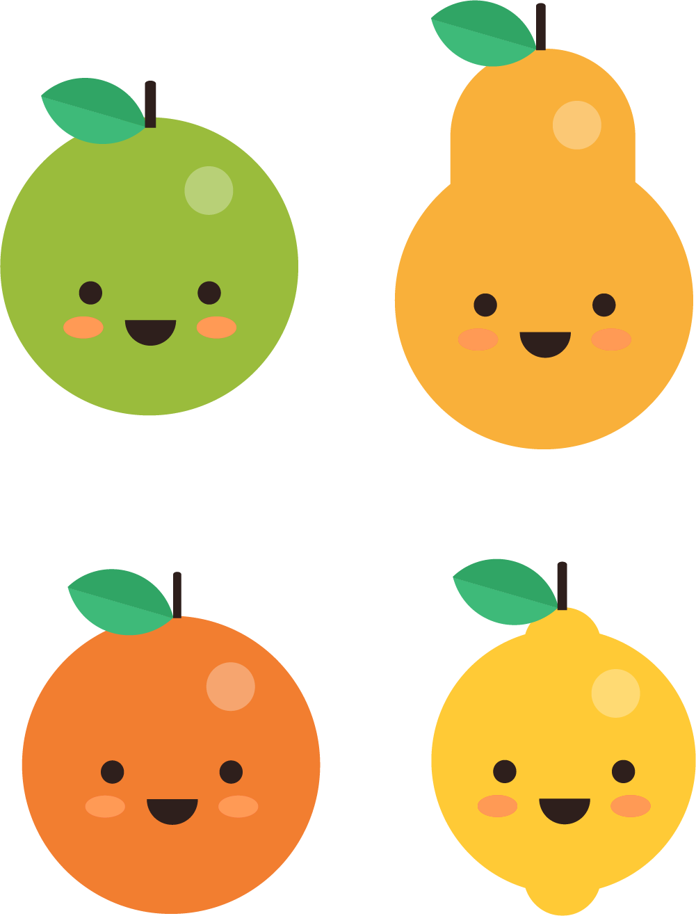 Apple Emoji Clipart