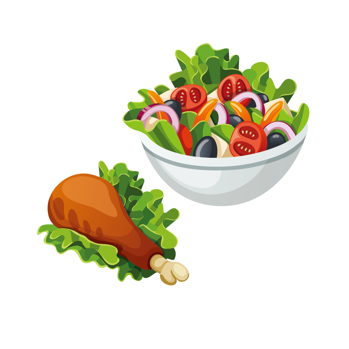 Junk Food Cartoon Clipart