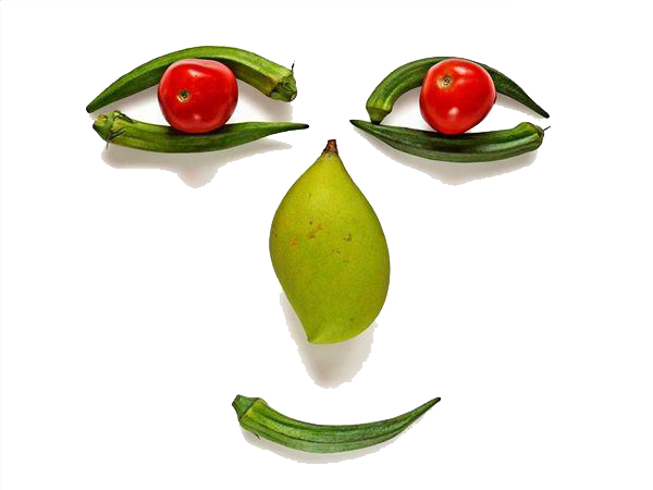 Green Smiley Face Clipart