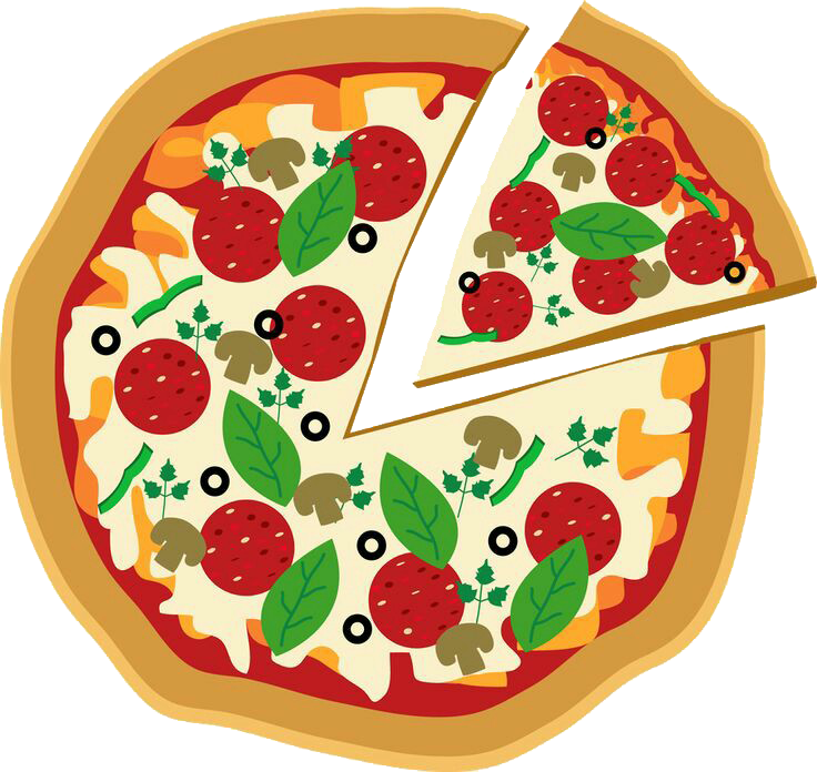 Pizza Pepperoni Clipart