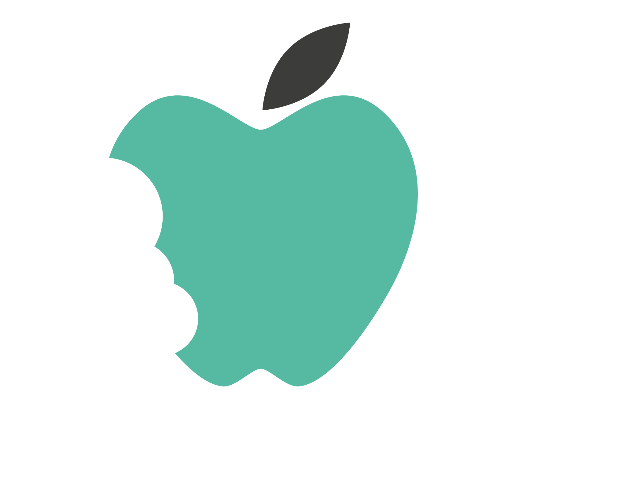 Apple Logo Background Clipart