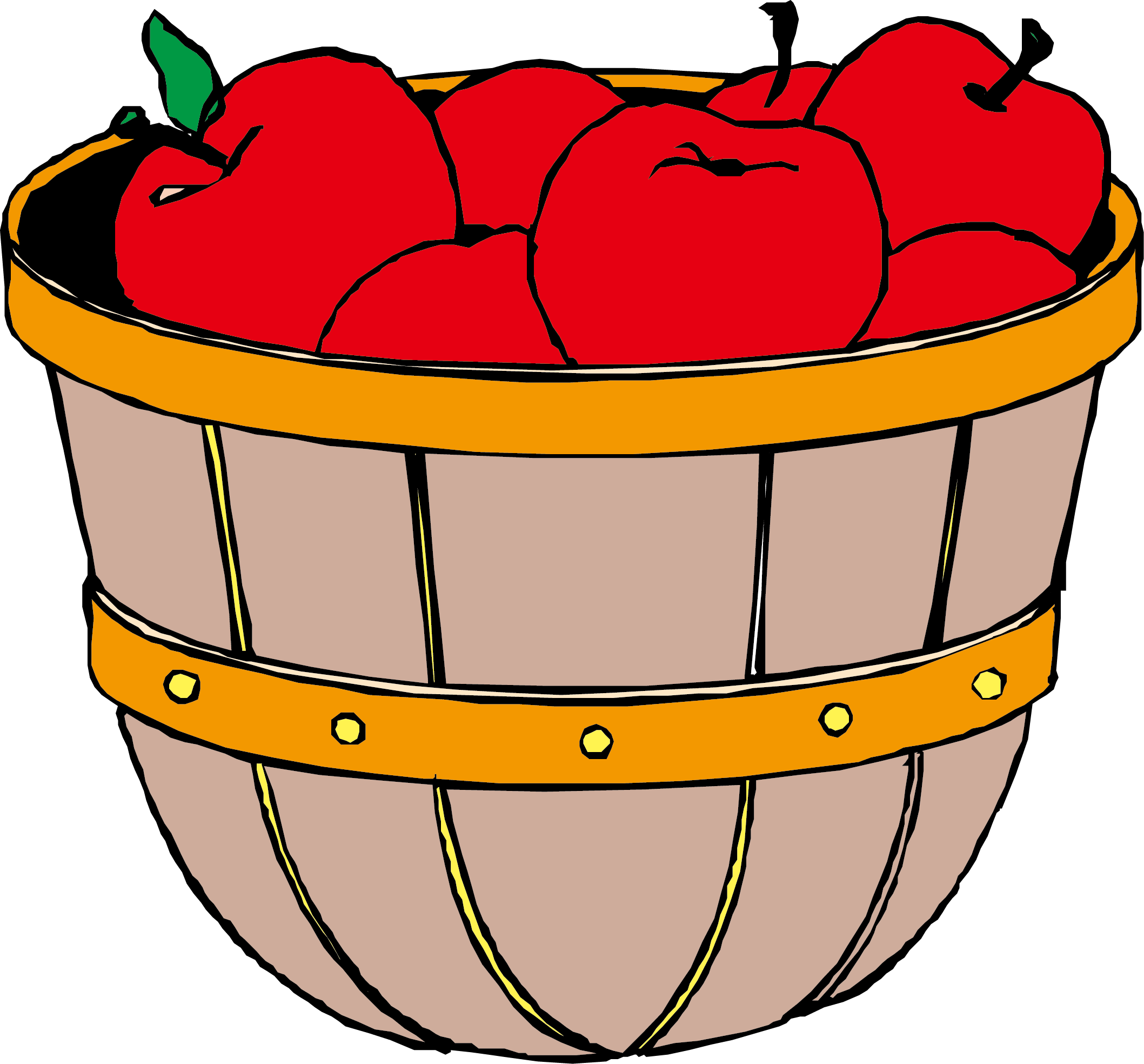 Apples Cartoon Clipart