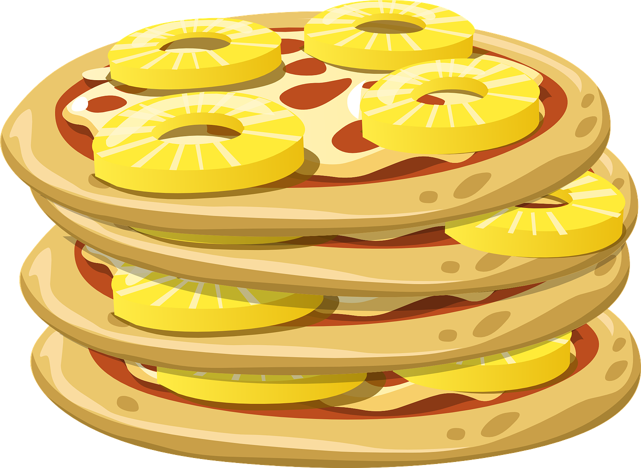 Hawaiian Pizza Clipart