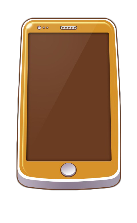 Phone Cartoon Clipart