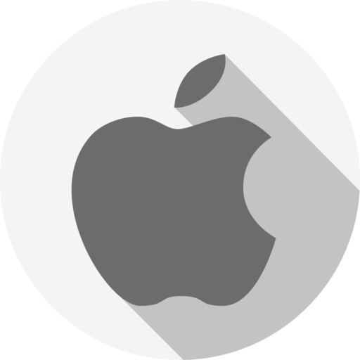 Black Apple Logo Clipart