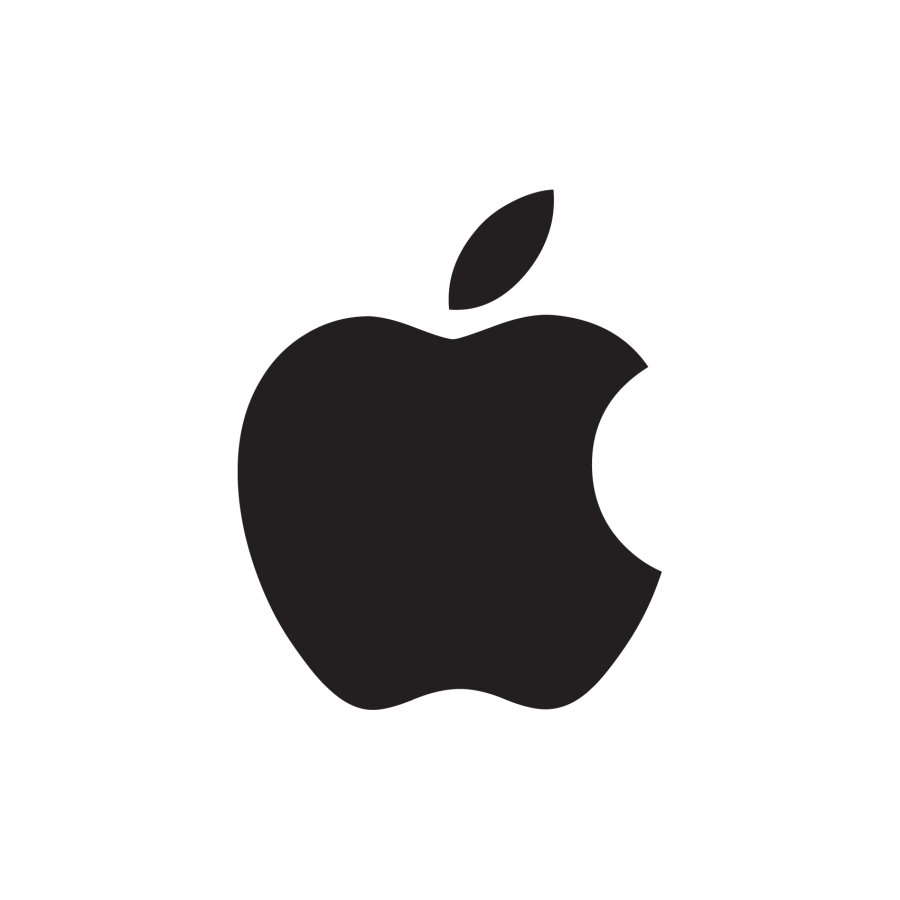 Black Apple Logo Clipart