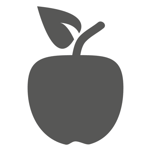 White Apple Logo Clipart