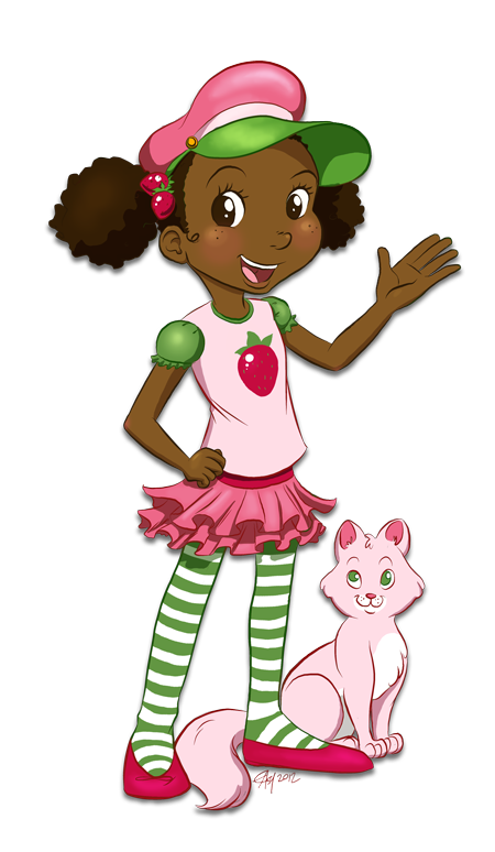 Strawberry Shortcake Cartoon Clipart