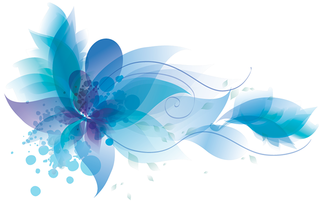 Blue Flower Clipart