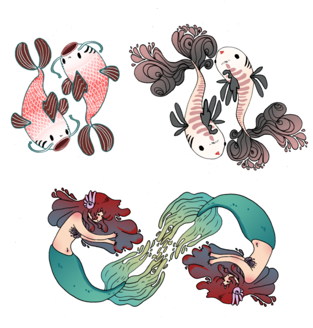 Pisces Visual Arts Clipart