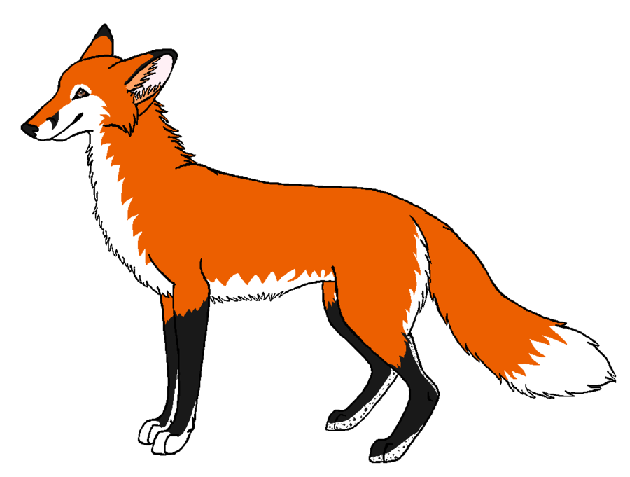 Fox Cartoon Clipart