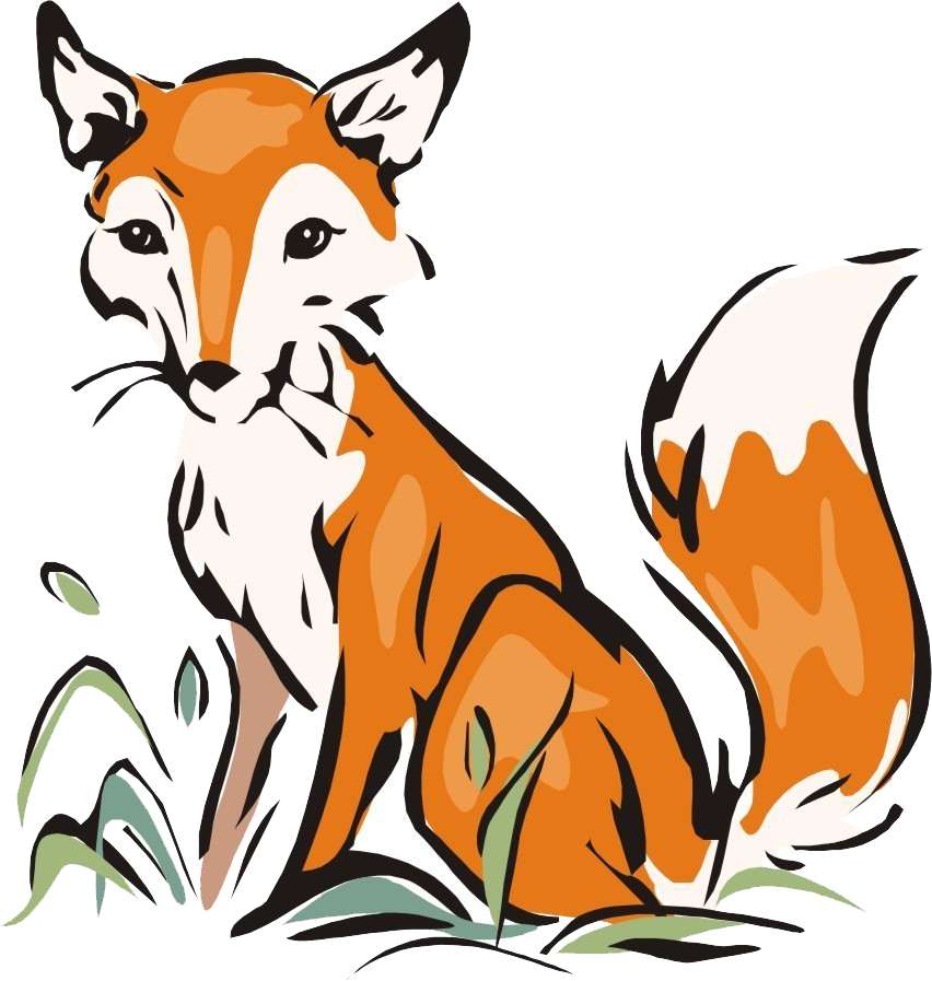 Fox Drawing Clipart