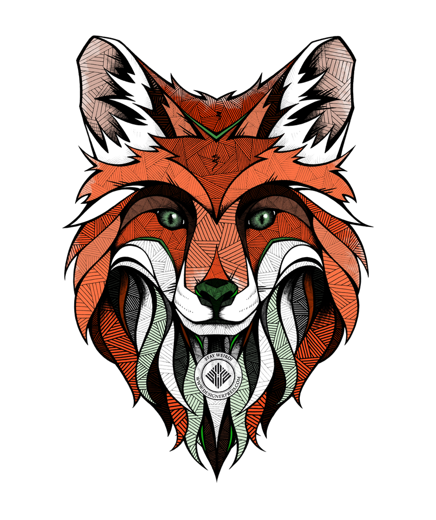 Fox Drawing Clipart
