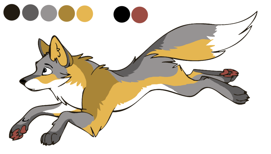 Red Fox Tail Clipart