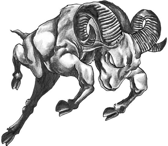 Aries Skeleton Clipart