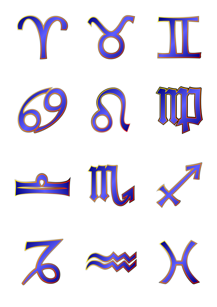 Astrological Sign Angle Clipart