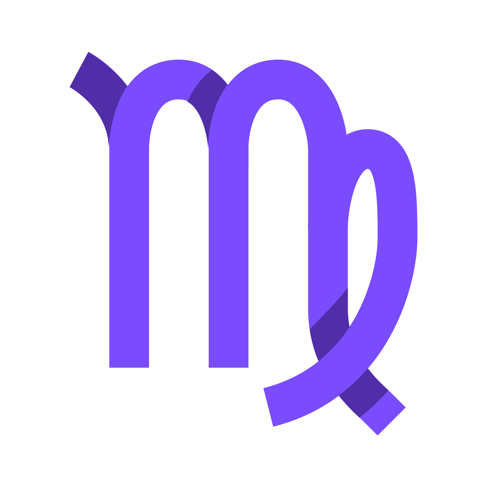 Virgo Purple Clipart