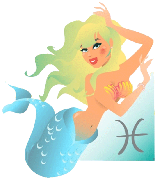 Mermaid Cartoon Clipart